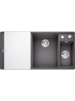 BLANCO Axia III 6 S-F palaszürke Silgránit mosogató excenter