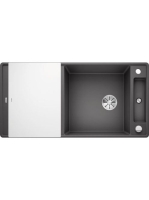 BLANCO Axia III XL 6 S-F Silgránit mosogató excenterrel, üve