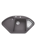 BLANCO Blancodelta II-F Silgránit balos mosogató távműködtet