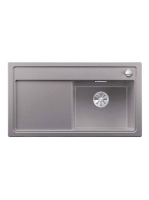 Blanco Zenar 5 S alumetál mosogató fa vágódeszkával 523907 -