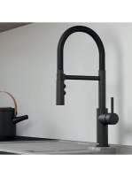 Blanco CATRIS-S Flexo fekete mosogató csaptelep 525793 - Kon