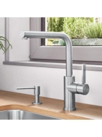 BLANCO Lanora-F abalak elé szerelhető mosogató csaptelep, al