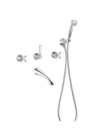 Bugnatese Old'800 falsík alatti zuhanyrendszer, arany 0