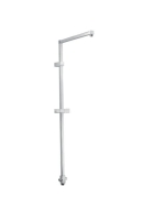 Bugnatese Wellness szögletes zuhanyrúd váltóval, króm 19120C