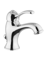 Bugnatese Lem mosdócsaptelep leeresztővel, króm/arany 1913CR