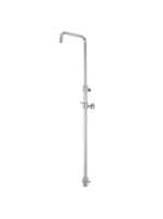 Bugnatese Wellness zuhanyrúd váltóval, króm 19819CR - Fürdős