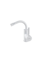 Bugnatese Kobuk bidécsaptelep leeresztővel, matt fehér 2223B