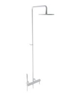 Bugnatese Kobuk zuhanyrendszer, matt fehér 2242CBI - Fürdősz