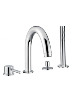 Bugnatese Kobuk 4-lyukú kádcsaptelep, króm 2255CR - Fürdőszo