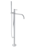 Bugnatese Kobuk szabadonálló kádcsaptelep zuhanyszettel, mat