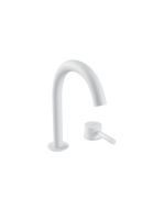 Bugnatese Kobuk 2-lyukú mosdócsaptelep, matt fehér 2289BI -