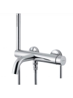 EGYEDI ÁR Bugnatese Kobuk kádcsaptelep zuhanyszettel, króm 2