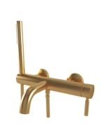 Bugnatese Kobuk kádcsaptelep zuhanyszettel, szálcsiszolt ara