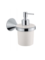 Bugnatese Orion fali szappanadagoló kerámia tartállyal, szál