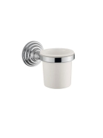 Bugnatese Olympia fali pohártartó kerámia betéttel, króm 368