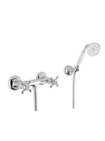 Bugnatese Revival zuhanycsaptelep zuhanyszettel, arany 448DO