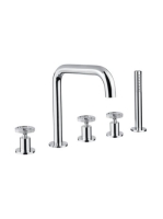 Bugnatese Millenovecinquanta peremre szerelhető 5 lyukas kád