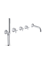 Bugnatese Orion falsík alatti zuhanyrendszer, szálcsiszolt a