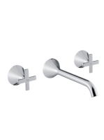 Bugnatese Orion fali mosdócsaptelep 26 cm-es kifolyóval, kró