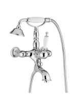 Bugnatese Oxford kádcsaptelep zuhanyszettel, króm 6300CR - F