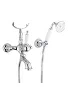 Bugnatese Oxford termosztátos kádcsaptelep zuhanyszettel, kr
