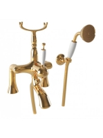 Bugnatese Oxford kádperemre szerelhető kádcsaptelep zuhanysz