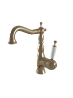 Bugnatese Oxford mosdócsaptelep leeresztő nélkül, bronz 6313