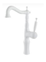 Bugnatese Oxford magasított mosdócsaptelep Click-Clack leere