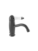 Bugnatese Oxford mosdócsaptelep leeresztő nélkül, matt feket