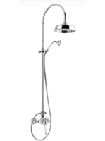 Bugnatese Oxford termosztátos zuhanyrendszer, króm 6337CCR -