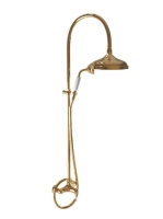 Bugnatese Oxford termosztátos zuhanyrendszer, arany 6337CDO