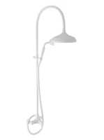 Bugnatese Oxford termosztátos zuhanyrendszer, matt fehér 633