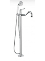 Bugnatese Oxford szabadonálló kádcsaptelep zuhanyszettel, kr