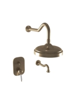 Bugnatese Oxford falsík alatti zuhanyszett kádkifolyóval, br