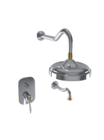 Bugnatese Oxford falsík alatti zuhanyszett kádkifolyóval, kr