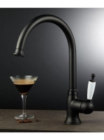 Bugnatese Oxford mosogatócsaptelep, matt fekete 6381NE - Kon