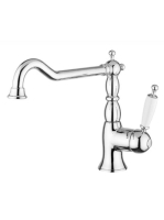 Bugnatese Oxford mosogató csaptelep, króm/arany 6382CRDO - K