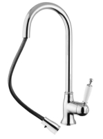 Bugnatese Oxford kihúzhatófejes mosogató csaptelep, rame 639