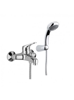 Bugnatese Xara kádcsaptelep zuhanyszettel, króm 6502CR - Für