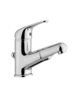 Bugnatese Xara mosdócsaptelep kihúzható fejjel, króm 6515CR