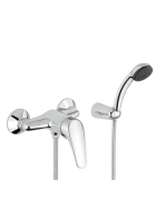 Bugnatese Xara zuhanycsaptelep zuhanyszettel, króm 6535CR -