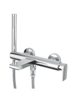 Bugnatese Simple kádcsaptelep zuhanyszettel, króm 6602CR - F