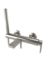 Bugnatese Simple kádcsaptelep zuhanyszettel, rozsdamentes ac