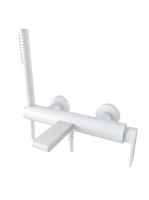 Bugnatese Simple Kádcsaptelep zuhanyszettel, matt fehér 6602