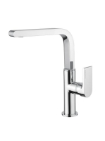 Bugnatese Simple tört kifolyós mosdócsaptelep leeresztővel,