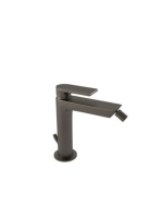 Bugnatese Simple bidé csaptelep leeresztővel, grafit fekete