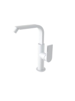 Bugnatese Simple bidé csaptelep leeresztővel, matt fehér 662