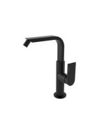 Bugnatese Simple bidé csaptelep leeresztővel, matt fekete 66