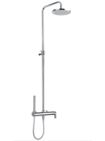 Bugnatese Simple zuhanyrendszer, króm 6642CCR - Fürdőszoba -