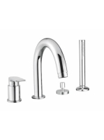 Bugnatese Simple kádperemre szerelhető 4-lyukas kádcsaptelep